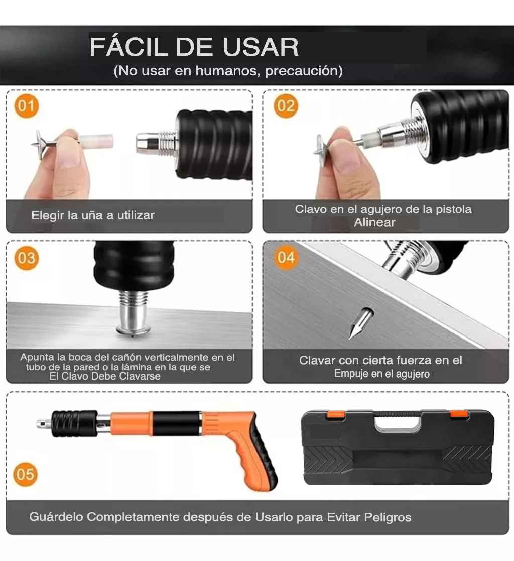 ClavoExpress - con 100 Clavos de Regalo!