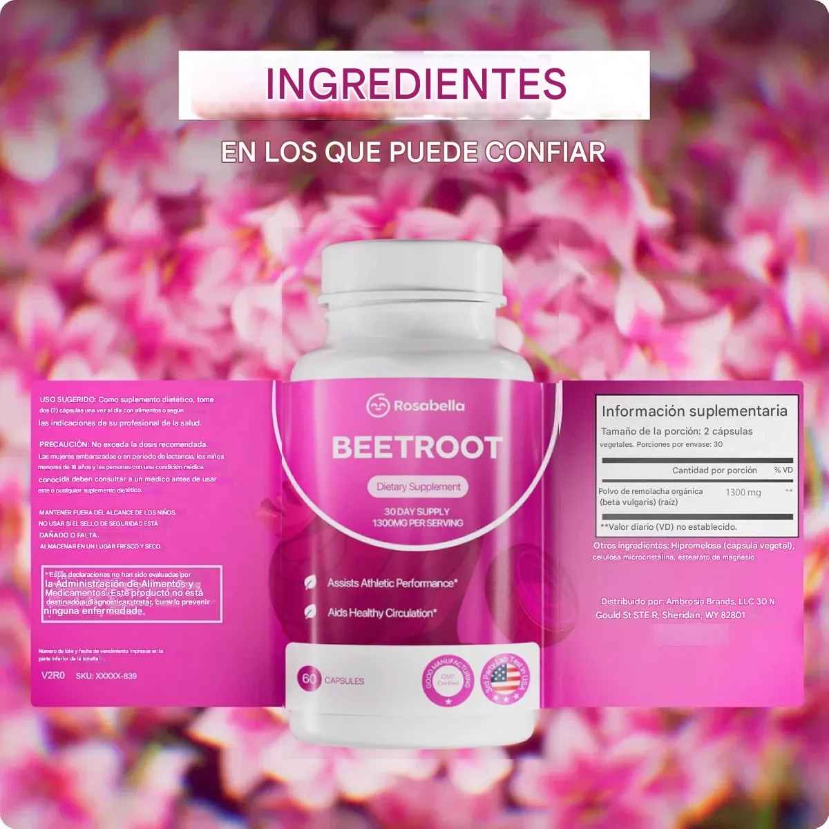 Rosabella - Suplemento de Betabel