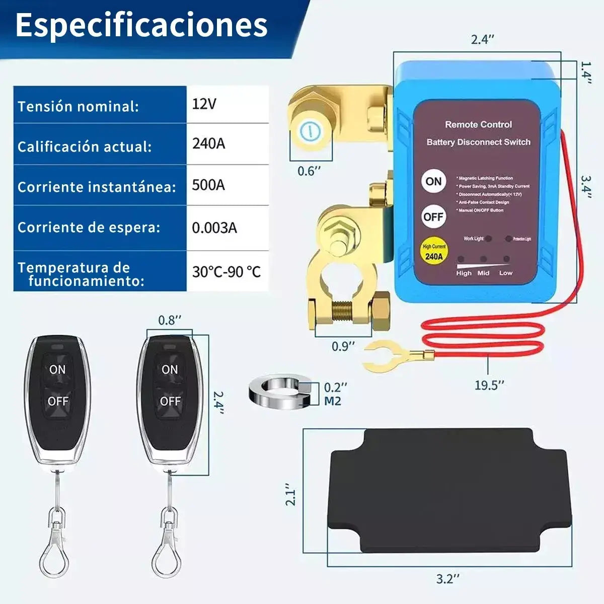 BateríaControl - Batería Protegida