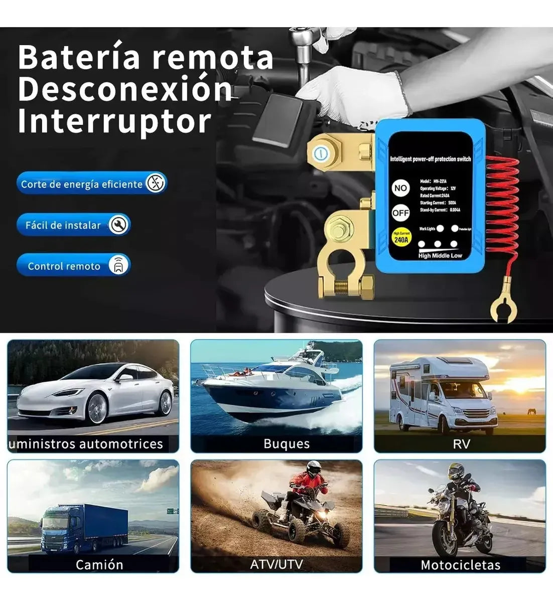 BateríaControl - Batería Protegida